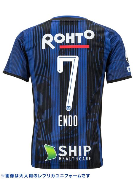 

new arrival 19 season japan gamba osaka endo printing t shirt, White;black