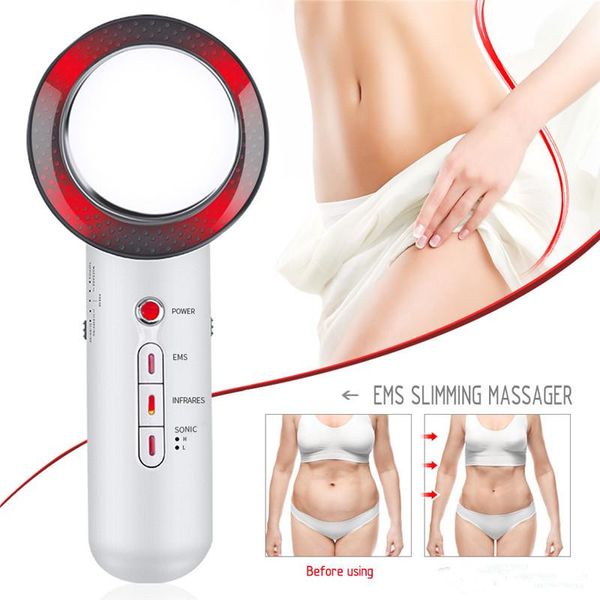 

ultrasound cavitation ems body slimming massager weight loss anti cellulite fat burner galvanic infrared ultrasonic wave therapy