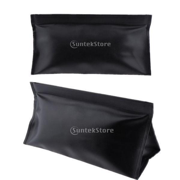 

pack of 2 hair dryer bags for dyson supersonic hair dryer with magnetic hairdryer holder travel bag hair dryer storage bags - black