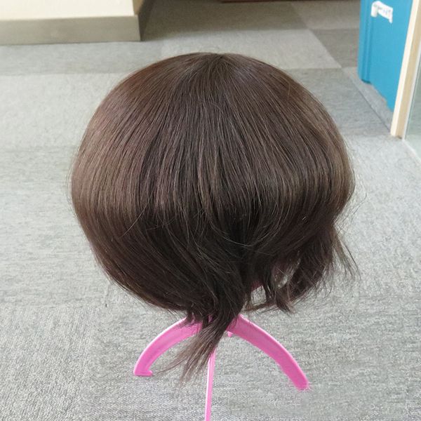 Pure Natural Men S Wig Black Hair Shiny Hair Quality High End