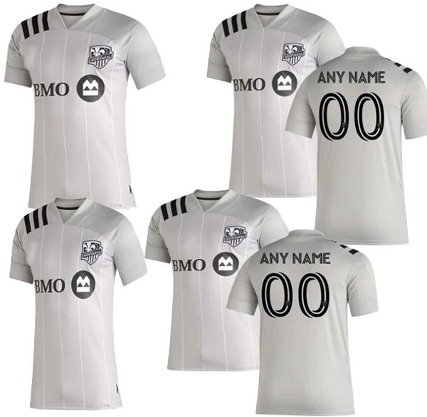 

2020 21 montreal impact soccer jerseys 2020 away #6 piette #8 taider #10 piatti soccer shirt sagna urruti football uniform, Black;yellow