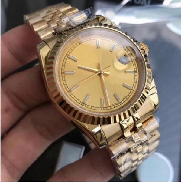 

christmas gift mens watches automatic mechanical 36mm man designer watches luminous business datejust self-wind wristwatches, Slivery;brown