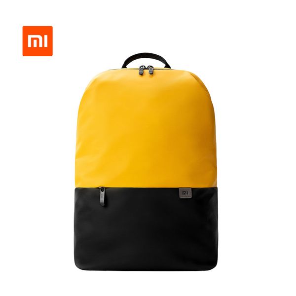 

original simple casual backpack large capacity travel backpack waterproof 15.6 inch lapice feeling fabric