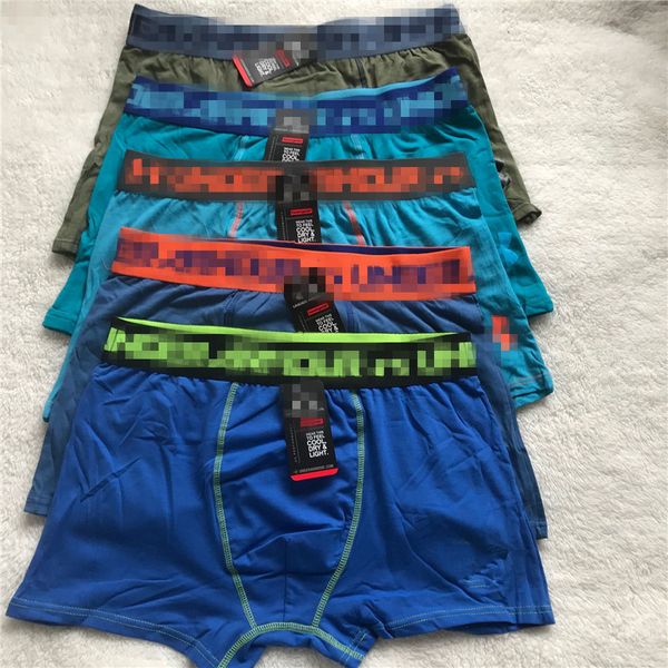 

3xl men brand underwear u a boxer breathable cotton underpant under olid triped hort cueca tight wai tband armor underpant ale, Camo