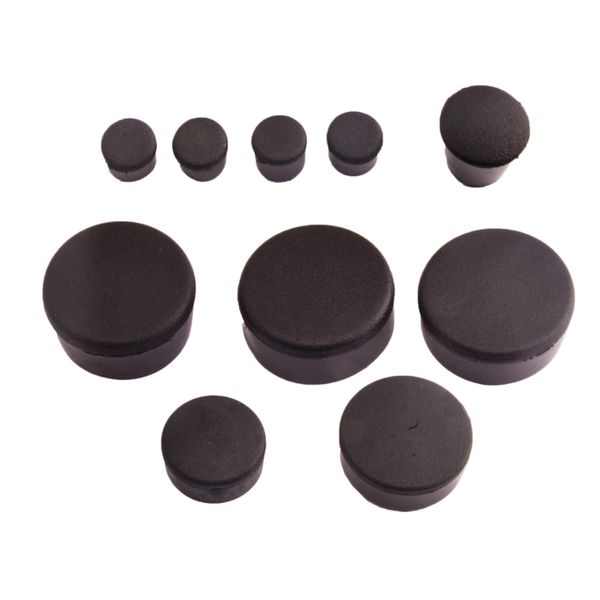 

10pcs rubber frame fairing plugs set for suzuki gsxr 600/gsxr 750 2006-2010 motorcycle (black