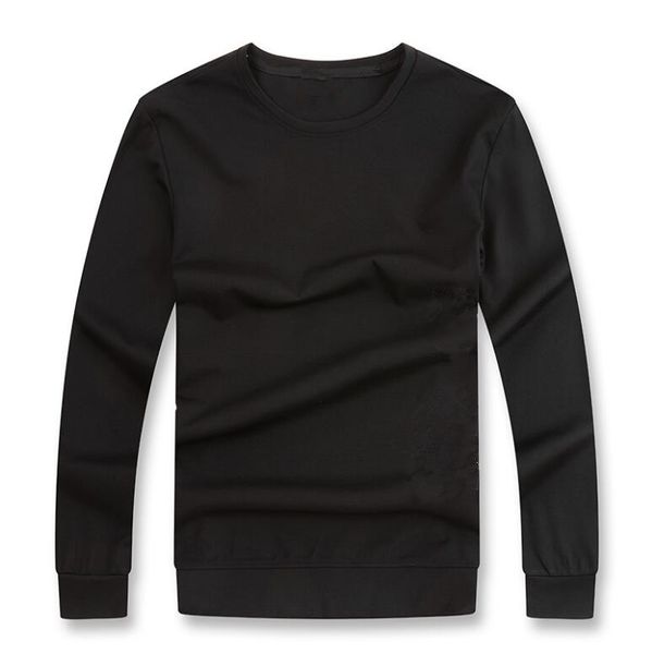 

2019 new fn20101 brand men spring autumn hip hop o-neck long sleeve casual cotton hombre sweatshirt street sweatshirt, Black