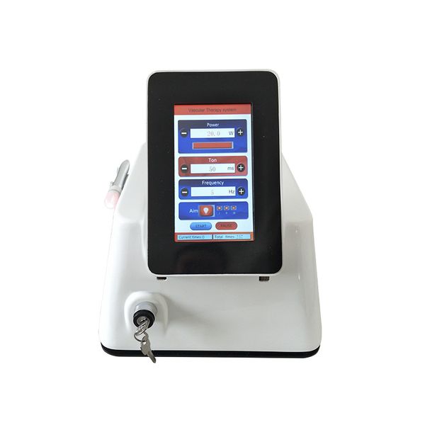 

2019 screen folded safe transportation 980nm diode laser vascular removal machine with ce tuv iso approved