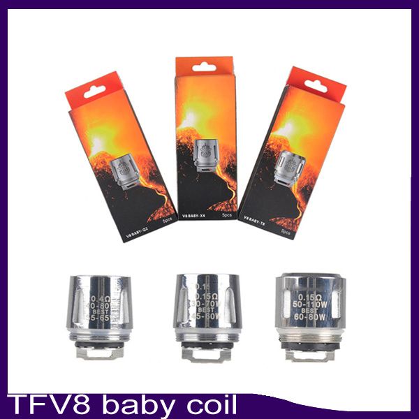 

Для TFV8 РЕБЕНОК катушки TFV8 ребенка Beast Tank m2 Катушки Head V8 Baby-T8 0.15ohm X4 0.15ohm Q2 0.4ohm Ядра 0266110