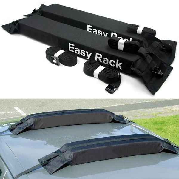 Freeshipping Universal Auto Soft Car Roof Rack Portapacchi da tetto per esterni Carico 60 kg Bagaglio Facile da montare Rimovibile