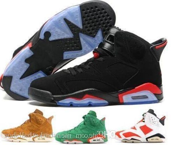 

6 carmine mens basketball shoes classic 6s unc infrared chrome men sport blue red oreo alternate maroon gatorade black cat sneakers 8-13