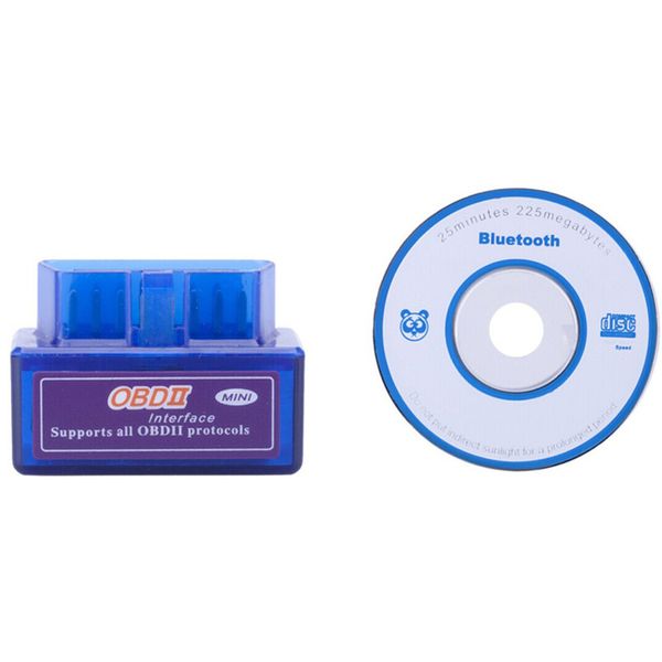 

dropship v1.5 mini elm327 obdii car bluetooth diagnostic interface scanner #0719