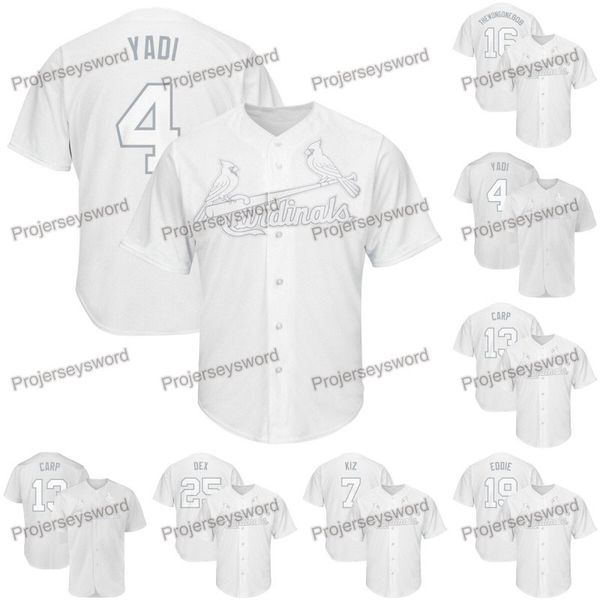 

2019 Players Weekend St. Louis Yadier Molina Yadi Cardinals Jersey Matt Carpenter Carp Tommy Edman EDDIE Dexter Fowler DEX Tyler Webb WEBBY