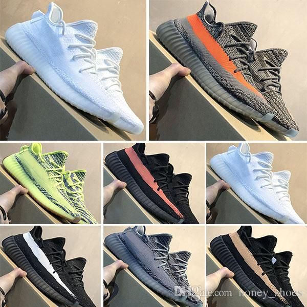 

2019 v2 clay butter esame sneaker blue tint semi frozen yellow beluga 2.0 grey orange zebra oreo black bred red running shoes