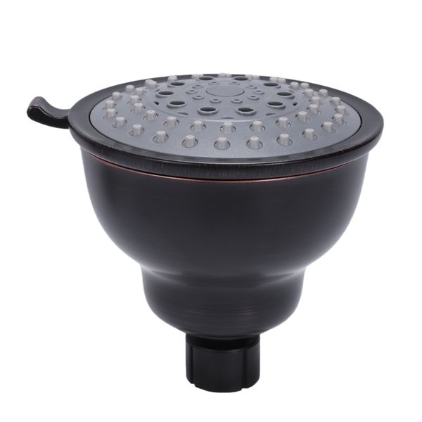

бронзовый top shower head пять-функции для душа насадка водосбережения насадка для душа ванной комнаты