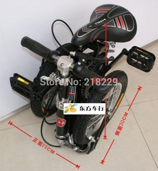 

13% to singapore japan asian 12'' inch mini folding bicycle/folding bike the special gift/ various color /portable bike