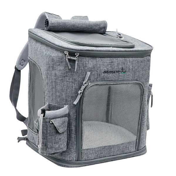 

extra large pet backpack cat dog backpack summer breathable out carrying bag collapsible cat backpack other cat supplies
