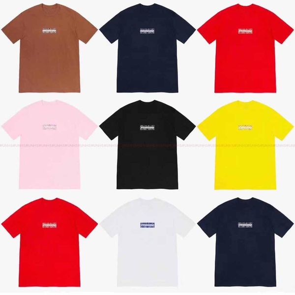 

19fw bandana box logo tee 8colors unhs street skateboard men women t-shirt fashion short sleeved casual outdoor printed t-shirts unhs10101, White;black