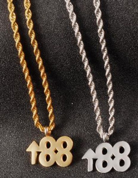 

explosion net red necklace pendant european and american fashion simple trend hip-hop personality trendsetter boutique men's accessorie, Silver