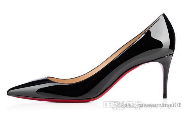 

Chri tian 13 bottom louboutin 13 cl red bottom women pump k5 high heel peep toe tiletto cl dre hoe platform patent leather m1, Black