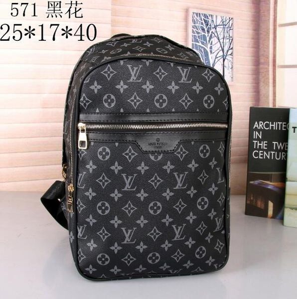 

2020 designer backpack mens luxury backpack famous brand double shoulder bags male brand school bags leather shoulder bag 571