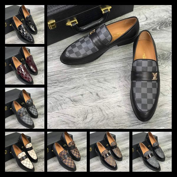 

italian mens square toe spikes back red bottom tassel loafers,designer leopard real horsehair business wedding dress shoes men oxfords 38-45, Black;red