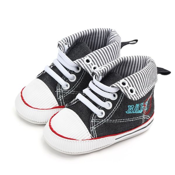 

new born shoes toddler baby girls boys new canvas classic sports sneakers anti-slip first walkers soft sole shoes bebek ayakkabi