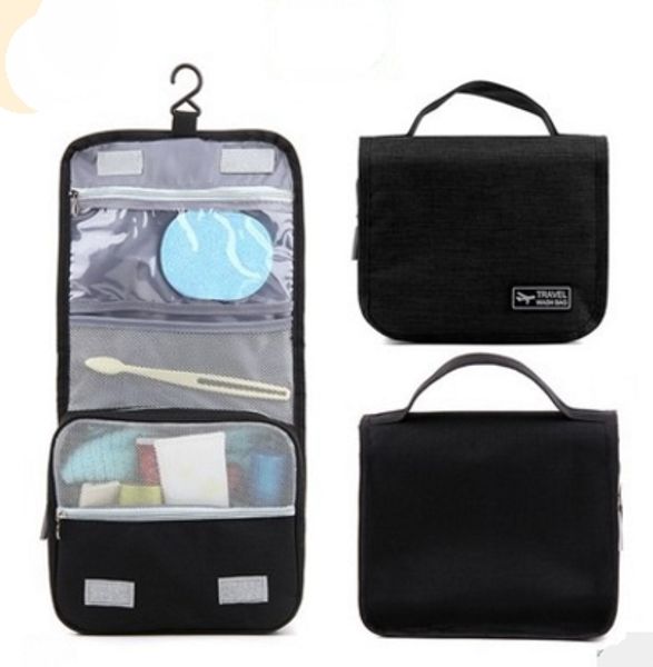 

travel makeup bag big capacity cosmetic bag hanging wash bags travel pouch toiletry kit handbag make up storage bags 6 colors lyw1840