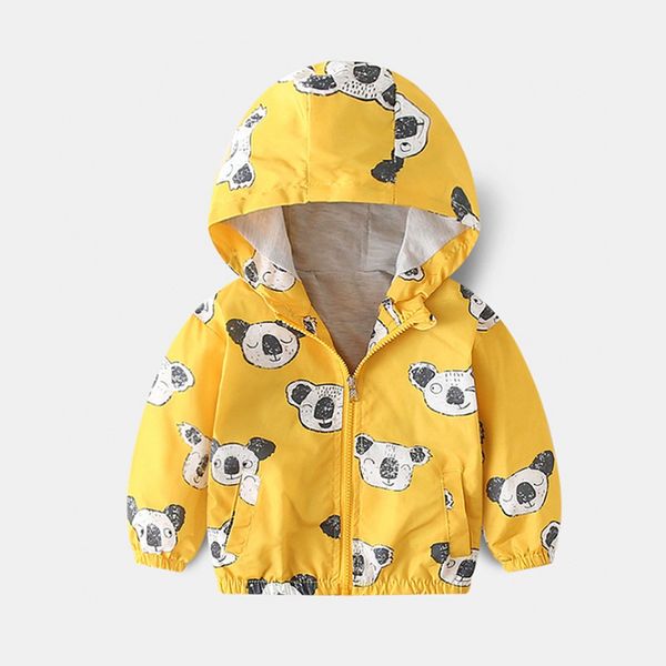 

дети детская одежда пальто осень куртка верхняя одежда koala hoodie ветровки одежда roupa infantil, Camo