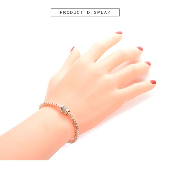 

simple zircon bracelet women's yoga bracelet supernatural lava reiki stone female jewelry girl valentine's day gift, Golden;silver