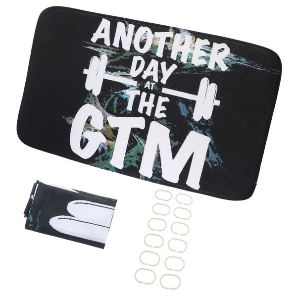 

nonslip bathroom rug bath shower curtain sheer panel indoor outdoor doormat