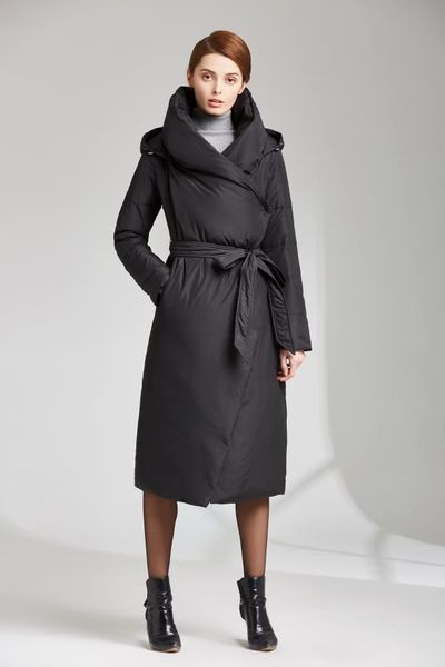 

misun 2019 новых прибытия женщин вниз пальто куртки зима и осень, Black