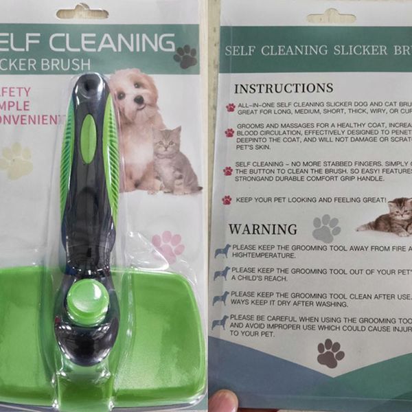 

grooming brush pet deshedding tool for dogs cats pets slicker brush cat dog comb glove for removing hair from domestic animals fy2050