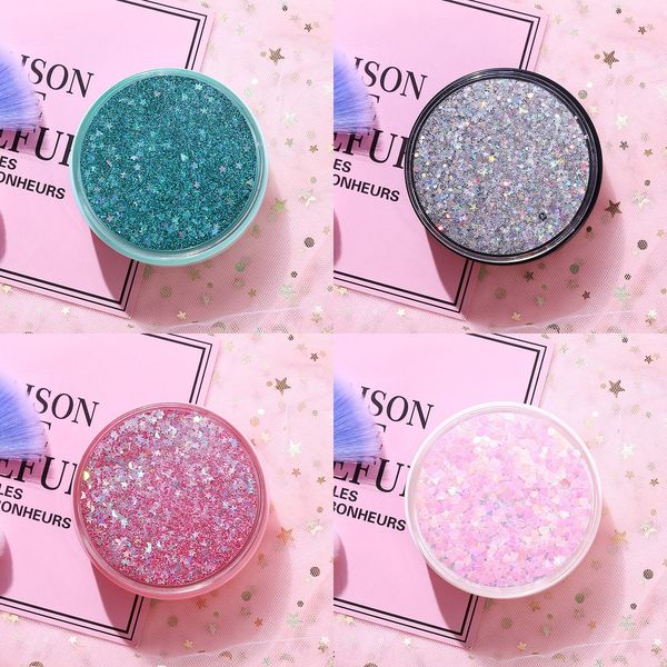 

myopia invisible quicksand girl case glasses case nursing glasses simple portable dual box clip suction rod care box