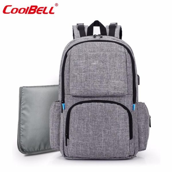 

mummy diaper bag nylon stroller baby backpack with changing pad bags large capacity nappy backpacks for baby care mother bag