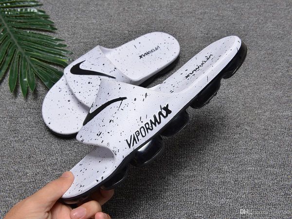 

2019 brand men cuff andal de igner hoe luxury lide ummer fa hion wide flat lippery andal lipper flip flop 40 45 flower