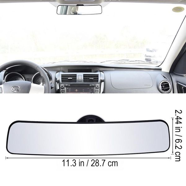 

panoramic rear view mirror universal wide angle rear view mirror with suction installation