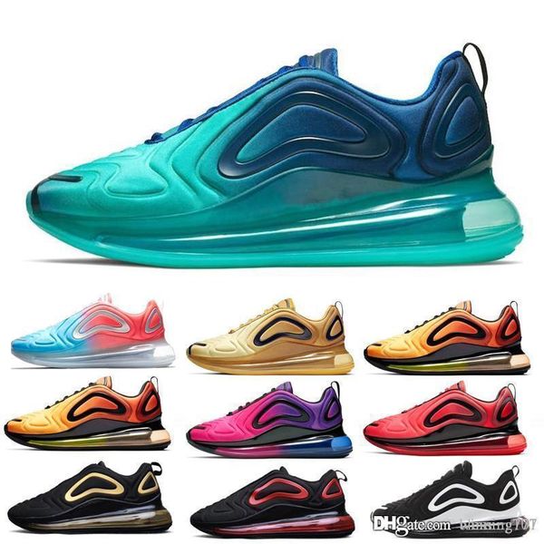 

with box sneaker running shoes for men women sunrise sunset northern lights carbon grey gold sea forest total eclipse sport shoe 36-45