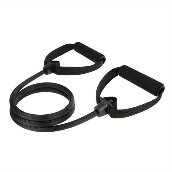 

120cm elastic resistance bands yoga pull rope fitness crossfit workout exercise tube rubber tensile expanderpractical training