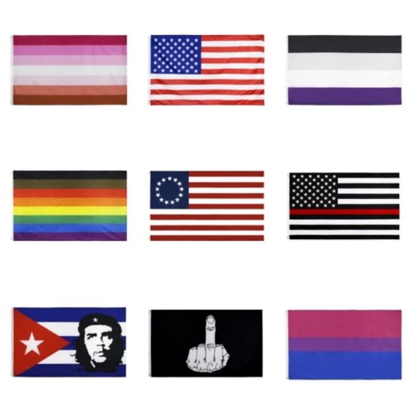 

wholesale 3x5 trump flags 11 designs keep america great donald printing 2020 american election support flag banner#767