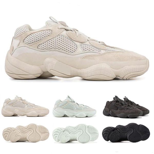 

new salt wave runner 500 blush desert rat 500 super moon yellow running shoes kanye west mens women sneaker sports shoes 36-46