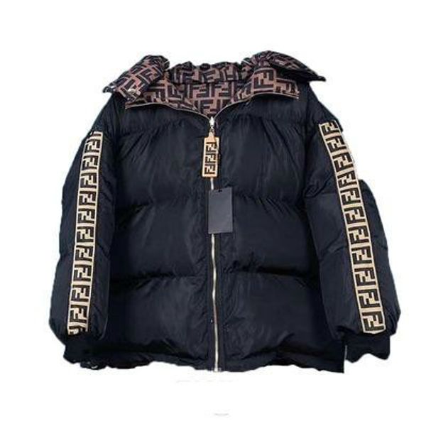 

Winter ca ual jacket fend women men ff outerwear coat down warm jacket, White