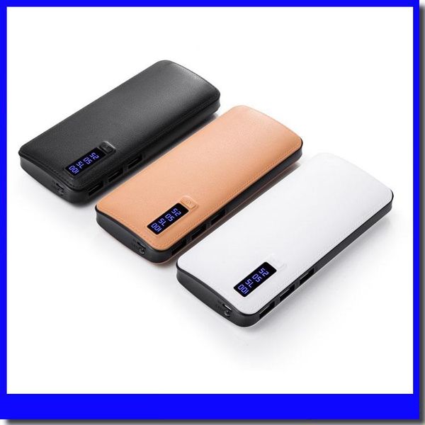 

Новый Rommos 20000mAh Power Bank 3USB Внешняя батарея Портативный Power Bank зарядное устройство с 4 LED для iPhone 8 X Samsung s8 универсальный