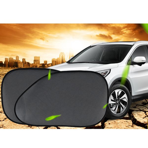 

2pc car side front rear window sun shade cover shield sunshade 2019 new uv protector side window exterior accessories sunshades