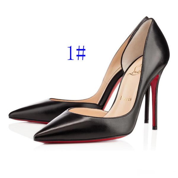 

Классические христиане Женщины Red Bottom насосы Высокие каблуки Peep Toe шпилек ботинок платья платформы лакированной кожи Матовый color08CM 10CM 12см