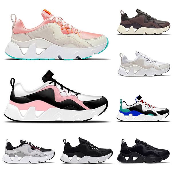 

womens mens running shoes ryz 365 jogging cut out triple black white pink trainers designer sneakers fashion brand runners racers