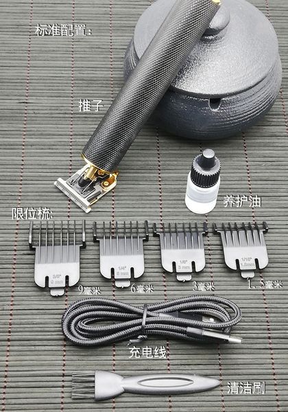 

barber clippers km-1971 electric hair trimmer rechargeable cordless men beard 0mm baldheaded clipper cutting machine barber accessories