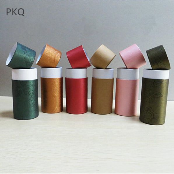 

10/20/30/50/100ml kraft paper tube cardboard jar gift/jewelry/cosmetics /liquid bottle/essential oil bottles packaging box