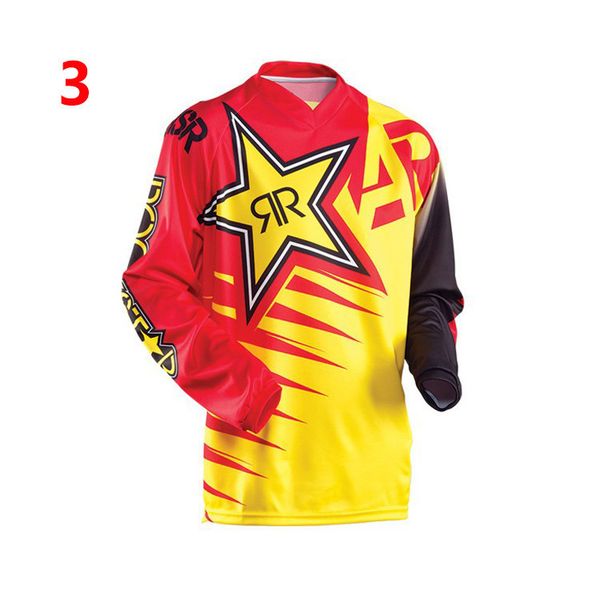 

cycling clothing 2021 answer rock star moto jersey mx mtb off road mountain bicycle blouse, Black;red