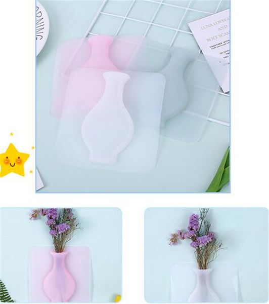 

creative silicone flower pots handmade outdoor vases home decoration accessories a vase for flowers office vasos para jardi