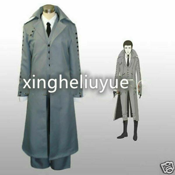 

no more heroes henry cosplay costume custom-made:ing, Black;red